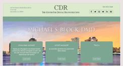 Desktop Screenshot of centerfordentalreconstruction.com